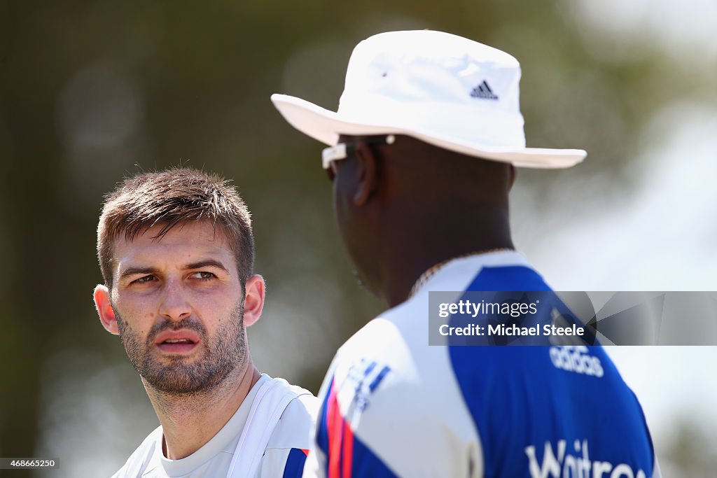 England Nets Session In St Kitts